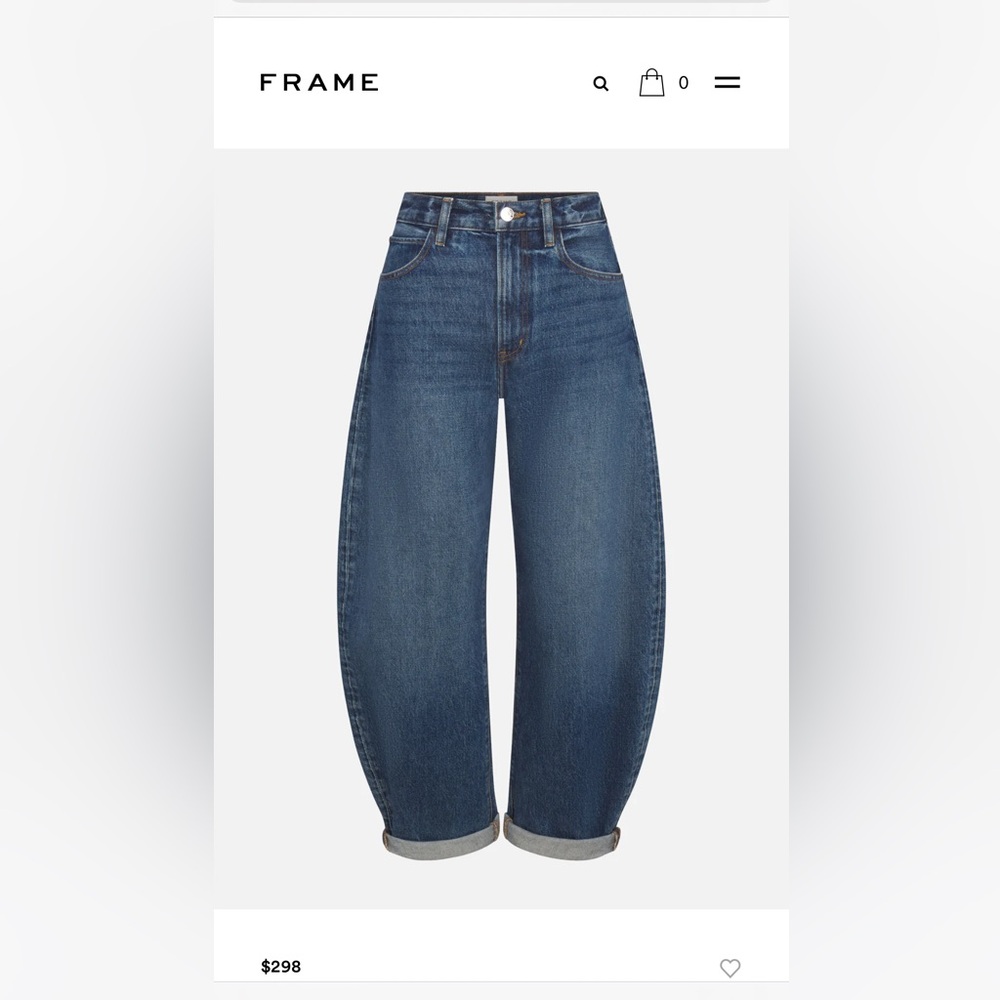 Frame Denim The Bubble size 28
